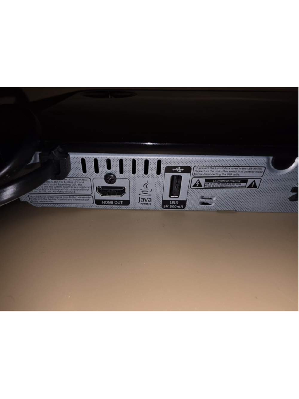 Samsung BD-FM57C Blu-ray Player Works No Remote - Picture 6 of 10